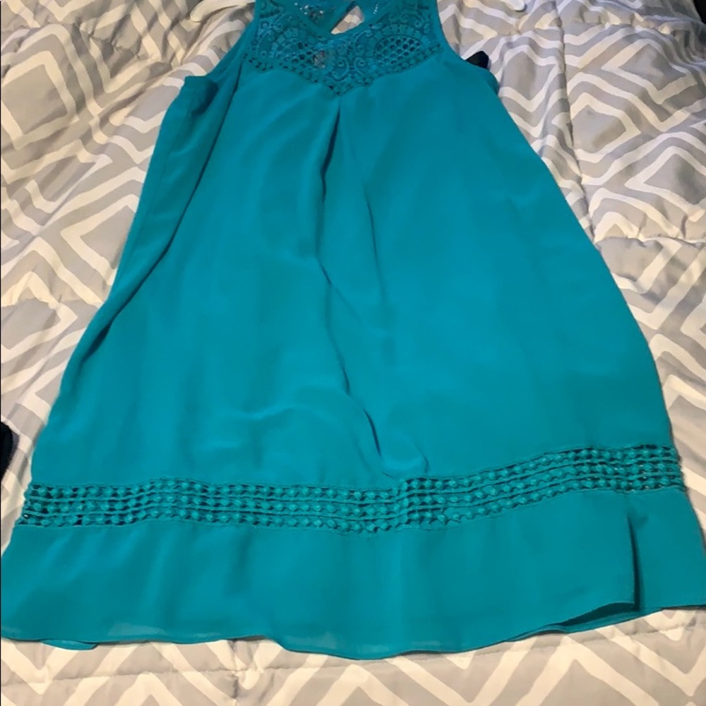 Turquoise Dress